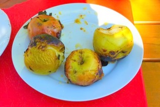 DS Dačice - podzimní pečení brambor a jablek